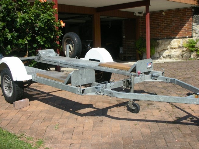 Ed Wolf Duckett Trailer Custom built trailer